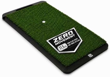 Palladium Golf Mat - 2'x1' Heavy Duty Golf Hitting Mat - No Slide Turf