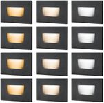 FTL 12-Pack LED Step Lights Outdoor