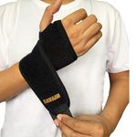 Nivave Wrist Support Brace Neoprene with Thumb Loop, Pain Relief and Stability (Corsica, One Size)