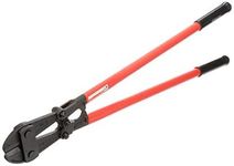 RIDGID 14228 Model S30 Heavy-Duty Bolt Cutter with Comfortable Grips and Alloy Steel Jaws 14228, 31”, Red