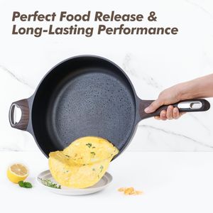 SENSARTE Nonstick Frying Pan 30cm – Easy Clean Skillet