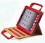 ProElite Smart Professional Bag Cover case for for Apple iPad Mini 4/Mini 5 (7.9") [Sleep/Wake] (Red)