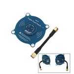 Triple Feed High Gain Pagoda Patch Antenna 5.8G 9.4dBi Directional Long Range LHCP RHCP Antenna for RC FPV Racing Skyzone 02s 03 FPV Goggle Eachine EV800D EV200D FatShark HDO HD3 (Triple Feed)