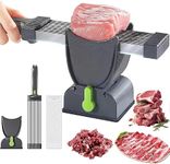 VishBin Fresh Meat Slicer for Fresh Raw Meat, Meal Prep, Thickness Adjustable 2 or 4 mm Manual Cutter, Quick Slice Slicing Shredding, Beef Pork Mutton for Home Cooking BBQ Hot Pot