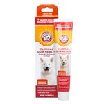 Arm & Hammer for Pets Clinical Care Enzymatic Toothpaste for Dogs | Soothes Inflamed Gums | Dog Toothpaste is Safe for All Dogs and Puppies, Chicken Flavor, 2.5 Ounces