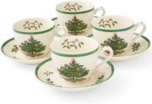Spode Christmas Tree Teacup & Sauce
