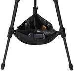 Tripod Stone Bag, Black Universal Duty Durable Tripod Boom Stand Stabilizer Stone Bag Photography Tackle Accessory Tripod Stone Weight Bags Tripod Stone Weight Bag