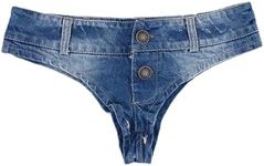 MUYDZ Women's Denim Shorts Hot Pant
