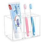 HBlife Multi-Functional 5 Slots Electric Toothbrush Holder