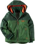 Carter's Little Boys' Fleece Lined Jacket (Toddler/Kid), Green, Small