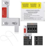 Generator Interlock Kit Compatible with ITE,Siemens,Gould and murray150 or 200Amp Panel,1 1/4 Inch Spacing Between Main Circuit Breaker and Generator Circuit Breaker,Siemens Interlock Kit