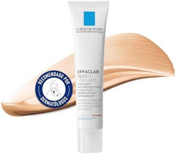 La Roche Posay Tratamiento Anti-imperfecciones y Marcas con Color, Apto para Pieles Grasas o con Tendencia acneica, Fórmula con Aqua Posae Filiformis, Effaclar Duo (+) Unifiant, Tono Light, 40 ml
