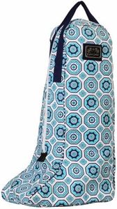 Equine Couture Women's Kelsey Boot Bag, Aqua, Standard