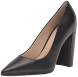 Marc Fisher LTD Women's Abilene Pump, Black Leather, 8.5