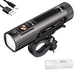 Fenix BC26R Rechargeable Bike Light,1600 Lumens Super Bright with LumenTac Battery Organizer