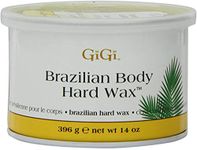 Gigi Tin Brazilian Body Hard Wax 14 Ounce (414ml) (2 Pack)