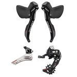 SENSAH Empire GS STI Road Bike Shifters Double 211 Speeds Road Bike Shifters with Shift Cable,Double Speed Lever Brake Bicycle Derailleur Groupset Road Bike Speed Lever