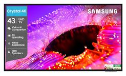 Samsung 43 inches Crystal UHD 4K Samsung Vision AI Smart TV UA43UE86AHULXL