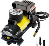 EPAuto Tire Inflator Digital 12V DC Portable Air Compressor Tire Pump, Yellow