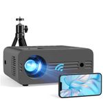 Projector with Tripod, AKIYO 5G WiFi Bluetooth Projector Native Full HD 1080P, 13000 Lumen Portable Projector 4K Supported, Phone Projector Compatible with iOS/Android/HDMI/PC/TV Stick/USB/PS5