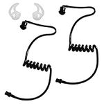 2 Pack Black Earpiece Replacement A
