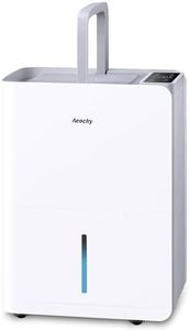 3000 Sq.Ft AEOCKY Max 50 Pint/D Smart Compressor Dehumidifier with Drain Hose, Intelligent Humidistat,for Basement,Bedroom,Home,Bathroom