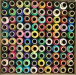 Sewking Threads 2 PLY Polyester Sewing Thread Assorted Thread Box | Multicolored Thread Spools - 180 Mtr (100 Colours, Set A)