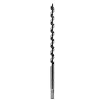 QWORK® Wood Auger Drill Bits, 16mm x 300mm, Cuts Shallow and Deep Holes in Wood, 1 Piece