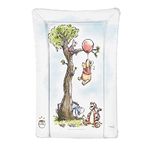 Little Poppets Deluxe Unisex Baby Waterproof Changing Mat with Raised Edges - Winnie the Pooh & Piglet, L