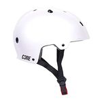 CORE Protection Action Sports Helmet Skate/BMX/Bike/MTB/Roller Derby/Scooter - White, XS/S