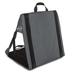 Crazy Creek The Chair for Camping, Backpacking & More, High Density Foam Cushion, Occasional Use Model, Adjustable Straps, Water-Resistant, Slate/Black, One Size