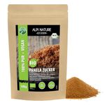 Organic Panela sugar (500g, 1.1lb), brown sugar raw and 100% natural, whole cane sugar without additives