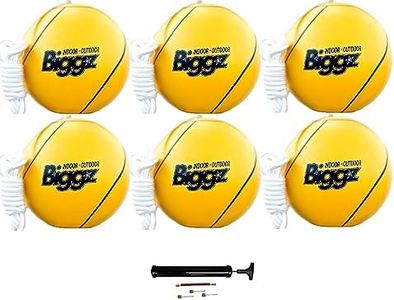 Biggz Tetherball (6 Pack) with (1) Hand Pump