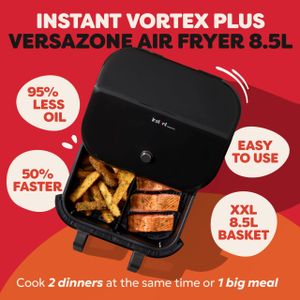Instant Pot Versazone Dual Air Fryer, 8.5L – Two Independent Zones