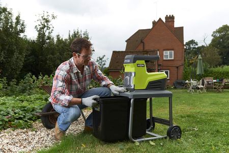 Ryobi 3000W Impact Garden Shredder – Powerful Electric Mulcher