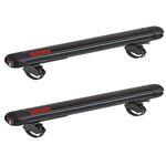 Yakima FatCat EVO 6 Ski & Snowboard Roof Rack Mount for 6 Pairs of Skis or 4 Snowboards, Black - Aerodynamic Car Rooftop Carrier, Universal Mounting, Lockable with Lift Clearance