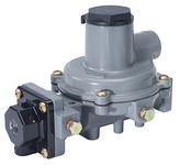 Emerson-Fisher LP-Gas Equipment R232A-BBF Compact Integral 2-Stage Regulator, 1/4" x 1/2" NPT, 10.2"-13" W.C. Spring