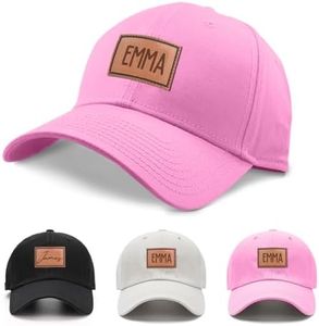 Custom Name Baby Peaked Cap: Adjustable Snapbacks Baseball Cap for Sun Protection - Personalized Gift Hat for Infants, Toddlers, Kids, and Adults(Peaked Cap-A)