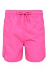 Mountain Warehouse Aruba Kids Swim Shorts - Lightweight Girls Beach Shorts, Mesh Lined Boys Shorts, Childrens Elastic Waist Pants - for Holidays & Outdoors Bright Pink 11-12 Years