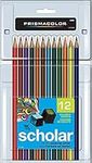 PRISMACOLOR Scholar Pencil, Art Pencils, Box of 12, Assorted Colours (92804)