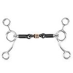 Equestrian Loose Ring, No Pressure Gag Ring Snaffle Bits, Stainless Steel Farm for Horse