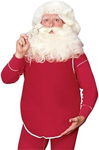 Rubie's Men's Fillable Santa Belly Costume, Red, One Size