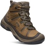 KEEN Men's Circadia Mid Waterproof Hiking Boots, Bison/Brindle, 9 UK