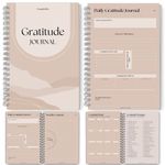 Gratitude & Mindfulness Journal | 90 Day Gratitude Template, Self Care Planner, Positivity Diary, Daily Journal, Gratitude Jar, Wellness, Manifestation Journal | A5 (Lux)