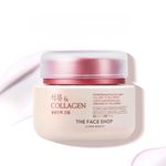 The Face Shop Collagen & Pomegranate Anti-Aging Face Cream | With 10% Marine Collagen & Pomegranate Extracts | Reduces Wrinkles, Firms Skin | For All Skin Types, 50ml