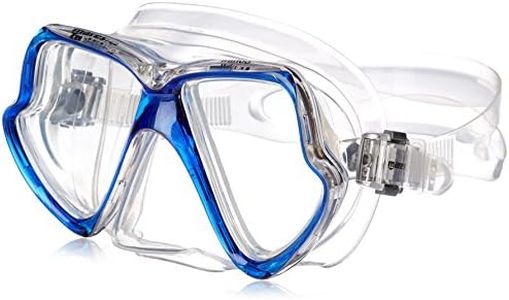 Mares Wahoo Adult Diving Mask, Blue/Clear, One Size