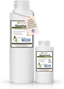 GlazeGuard Gloss (Sample) Ceramic & Porcelain Tile, Grout Sealer – High Gloss, Wet Look Finish (4 oz Sample Kit)