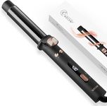 WeChip Rotating Curling Iron, Automatic Hair Curler, 1 1/4 Inch Ionic Self Curling Iron with Long Barrel, Curling Wand for Waves with Extra Long Nano Titanium Barrel