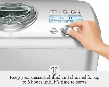 Sage Smart Scoop Ice Cream Maker – Automatic Frozen Dessert Machine