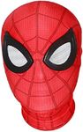 KaKille Peter Parker Mask Black Miles Morales Headpiece Lycra Full Mask Halloween Film Cosplay Costume Props Accessory, D One Size